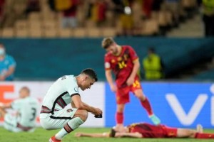 开云-桑托斯：葡萄牙29射比利时6射 球员们在更衣室哭了